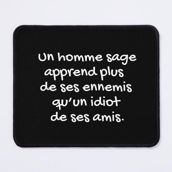 Item preview, Quote about life - positive quote in French designed and sold by ZenNature.