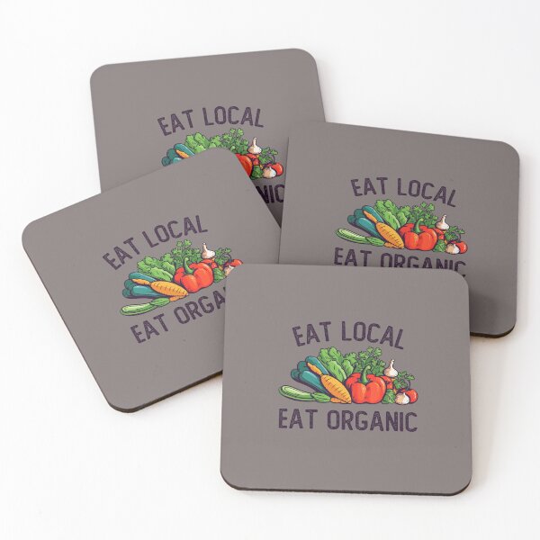 Item preview, Eat Local Eat Organic T-Shirt designed and sold by gjen53.