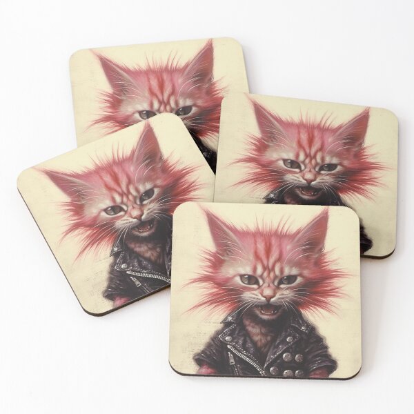 Item preview, Punk Rock Kitten designed and sold by Solace Sparkles.