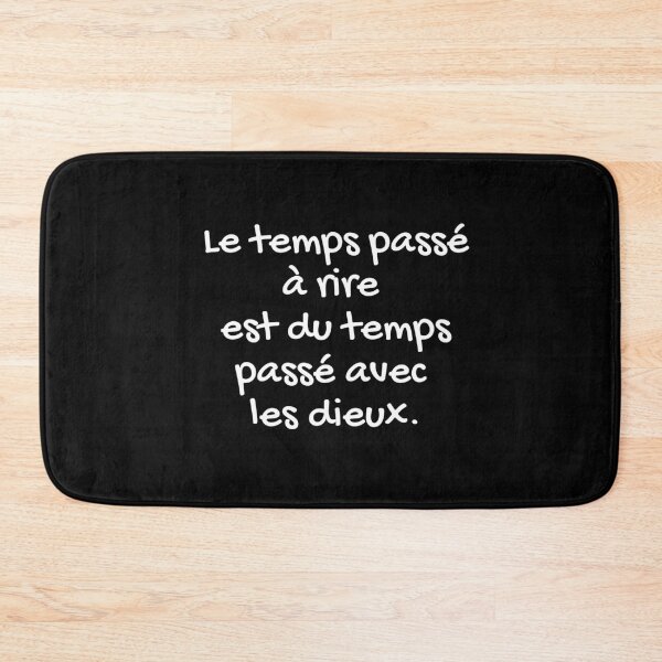 Item preview, Quote about life - positive quote in French designed and sold by ZenNature.