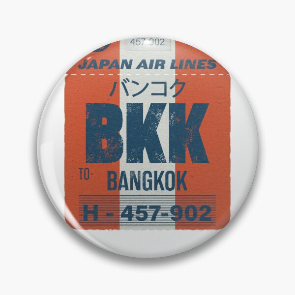 Item preview, Vintage JAL tags designed and sold by LostTravelersLab.