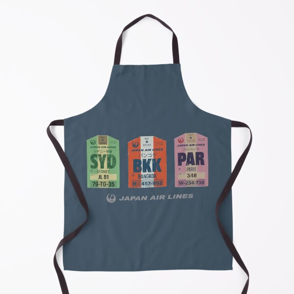 Item preview, Vintage JAL tags designed and sold by LostTravelersLab.