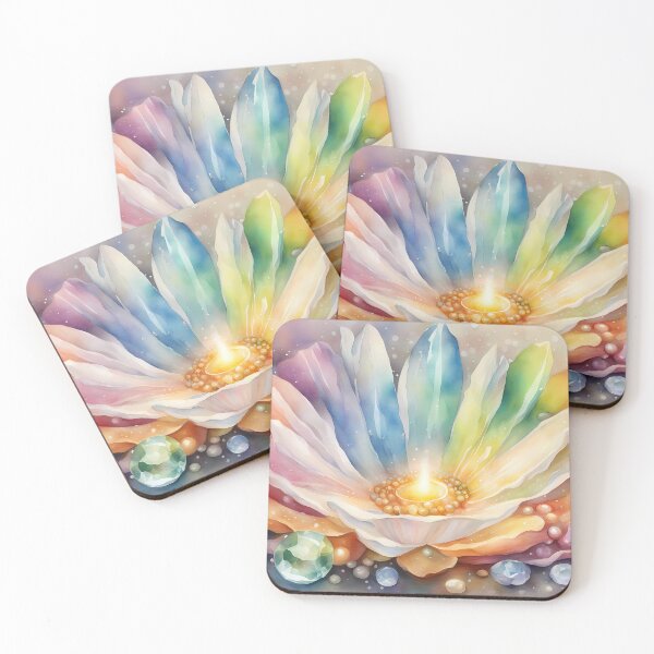 Item preview, Rainbow Crystal Flower designed and sold by CalmnessbyChoice.