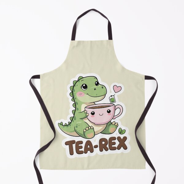 Item preview, Tea-Rex – Cute dino with teacup designed and sold by ApriNoeScor.