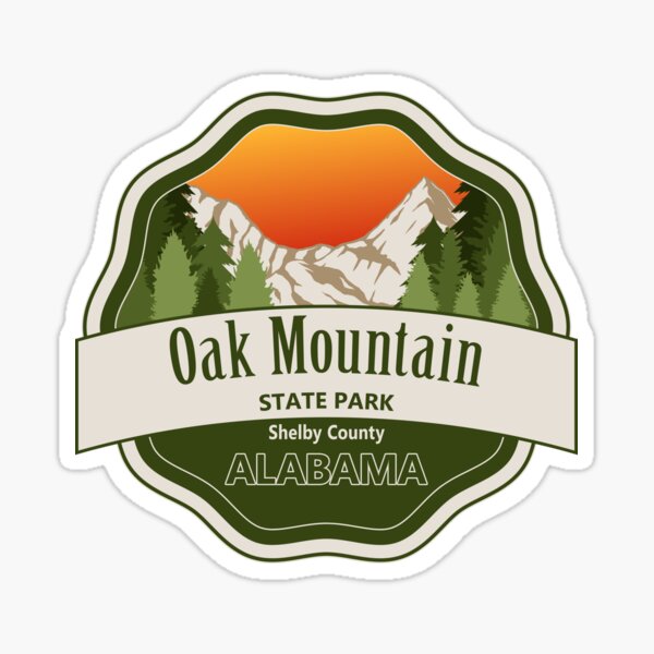 Vista previa del artículo con la obra «Parque estatal de Oak Mountain, Alabama», diseñado y vendido por Wanderful-roads.