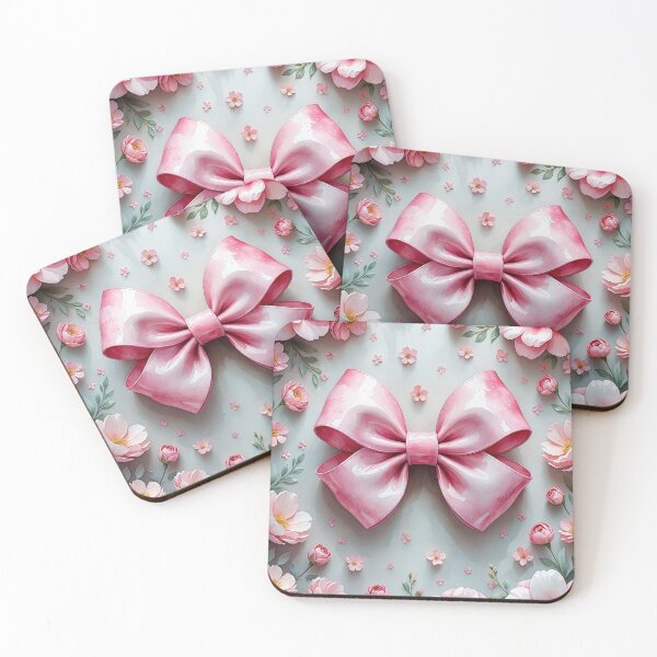 Item preview, Pink Bow with Floral designed and sold by Neranchara.