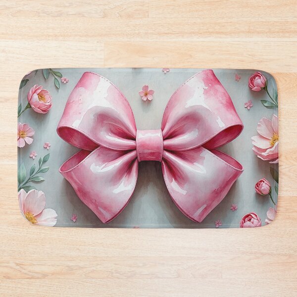 Item preview, Pink Bow with Floral designed and sold by Neranchara.