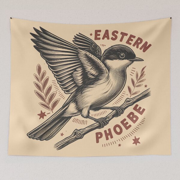 Item preview, Eastern Phoebe 2 designed and sold by theAVIARY7.