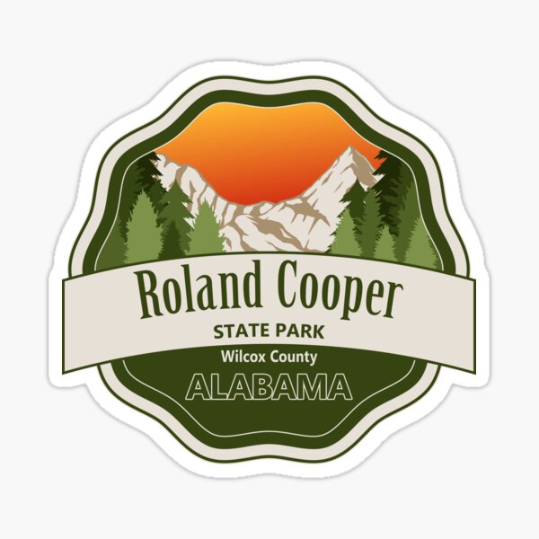 Item preview, Roland Cooper, State Park Alabama designed and sold by Wanderful-roads.