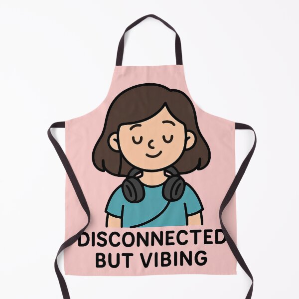 Item preview, Disconnected but Vibing designed and sold by TSQ.