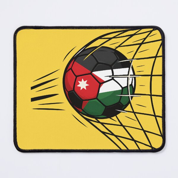 Item preview, Jordanian Flag Soccer designed and sold by Mo5tar.