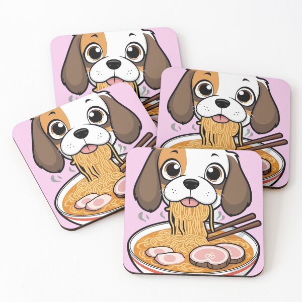 Item preview, The Ramen Dog 03 designed and sold by Lazyfoxink.