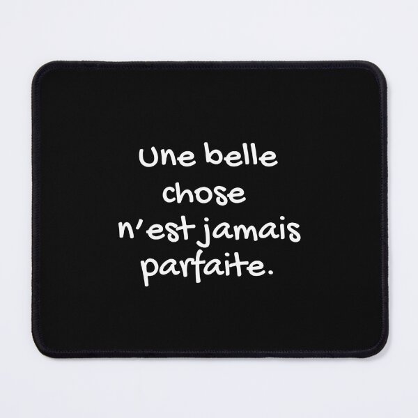 Item preview, Quote about life - positive quote in French designed and sold by ZenNature.