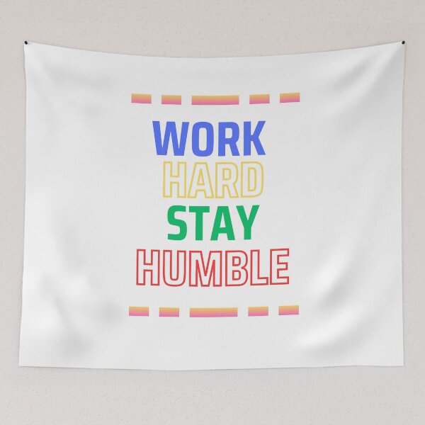 Item preview, Work Hard Stay Humble designed and sold by Calli_Designs.