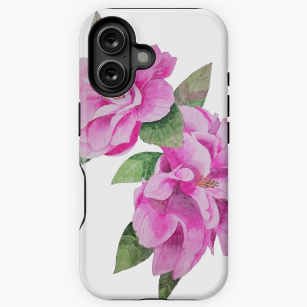 Item preview, Pink Camellias watercolour painting  designed and sold by esvb.