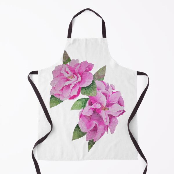 Item preview, Pink Camellias watercolour painting  designed and sold by esvb.