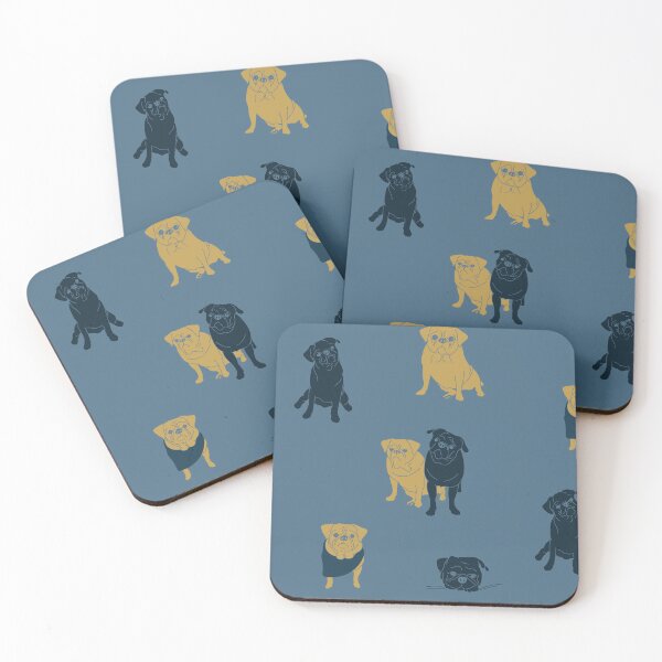 Item preview, Pug Twins designed and sold by 19thAmendment.