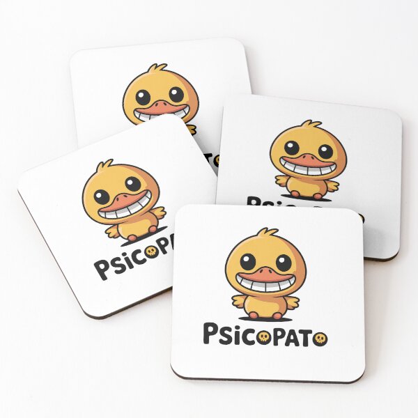 Item preview, Funny Psicopato Crazy Duck Cartoon – Cute Psychopath Duck Meme Design designed and sold by Trend Pixel Co..
