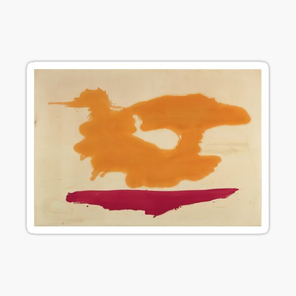 Item preview, Helen Frankenthaler - Only Orange - 1963 designed and sold by StrokeMe.