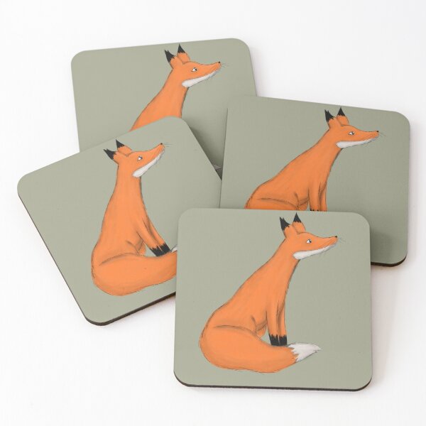 Item preview, Cute Fox sketch (orange) designed and sold by PofMart.