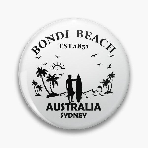 Item preview, Vintage Australia Bondi Beach Sydney designed and sold by Alexaltay.