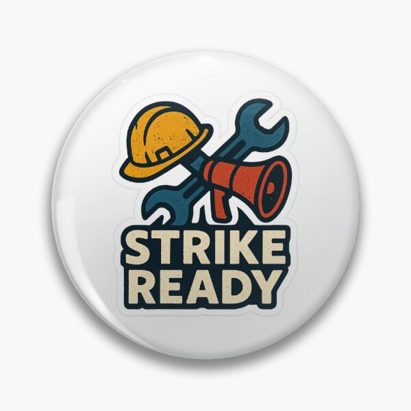 Item preview, Strike Ready – Union Power Sticker designed and sold by SAPC2025.