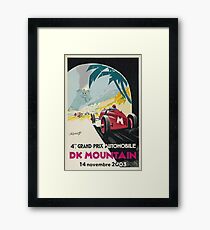 DK Mountain Grand Prix Framed Print