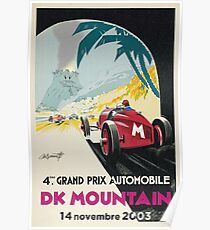 Póster Gran Premio de Montaña DK