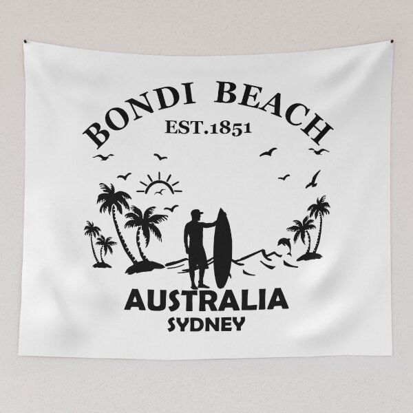 Item preview, Vintage Australia Bondi Beach Sydney designed and sold by Alexaltay.