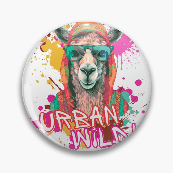Artikelvorschau, Urban Wild Llama Herren T-Shirt – Streetwear Grafik-T-Shirt entworfen und verkauft von Homyar.