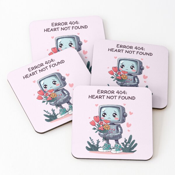 Item preview, Error 404 Art: Tech Meets Tender  Design designed and sold by PrintandJoy.