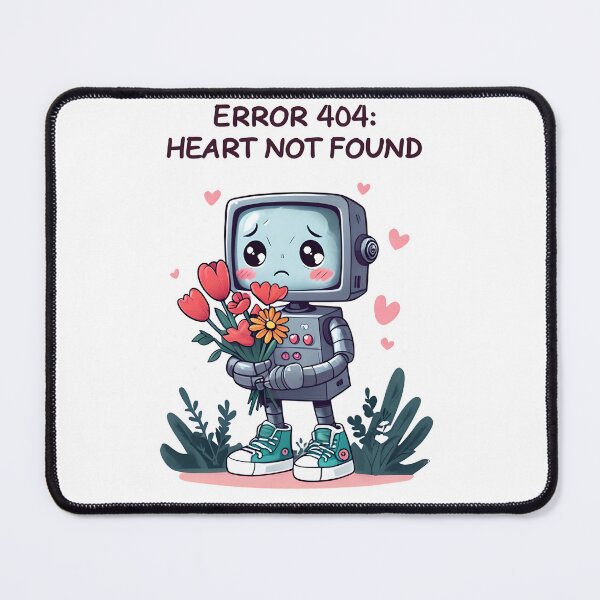 Item preview, Error 404 Art: Tech Meets Tender  Design designed and sold by PrintandJoy.