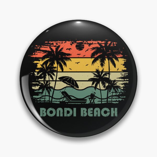 Item preview, Vintage Australia Bondi Beach retro designed and sold by Alexaltay.