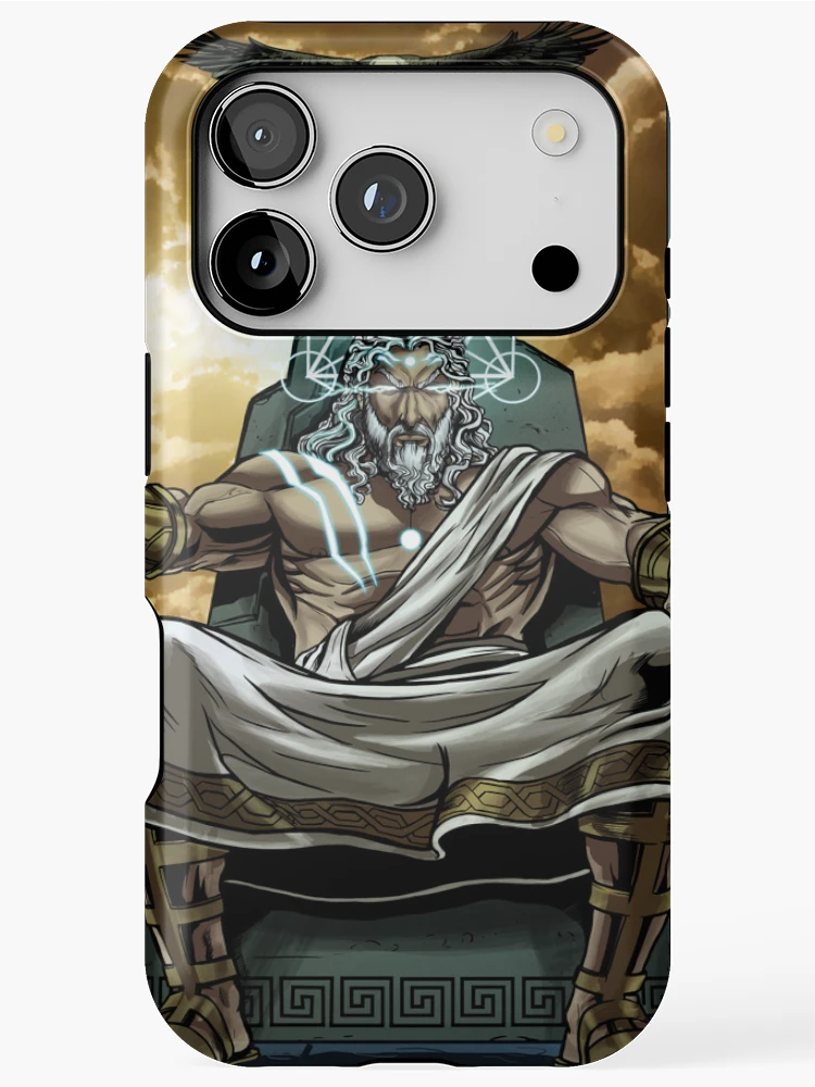 Thumbnail 1 of 4, iPhone Case, ZEUS designed and sold by Raffide.