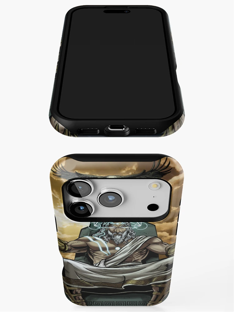 Thumbnail 3 of 4, iPhone Case, ZEUS designed and sold by Raffide.