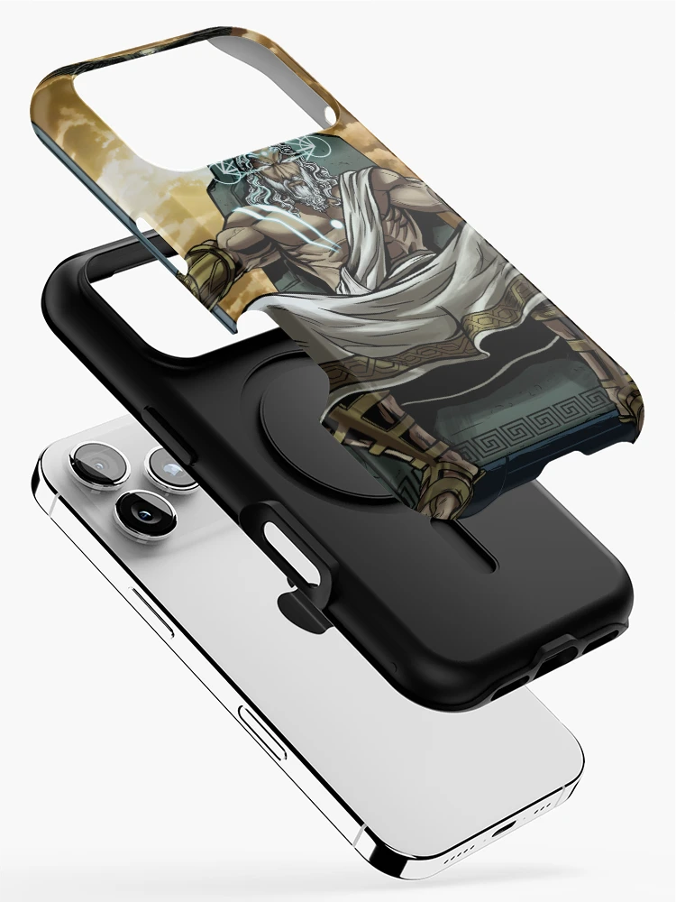 Thumbnail 2 of 4, iPhone Case, ZEUS designed and sold by Raffide.