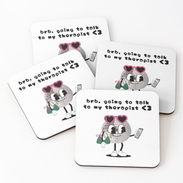 Item preview, Talking to my Therapist | DiscoBall  designed and sold by DiscoDigitals.