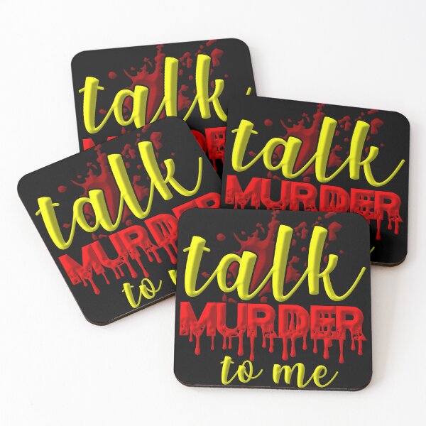 Item preview, Talk murder to me designed and sold by Moods & Merch Co..