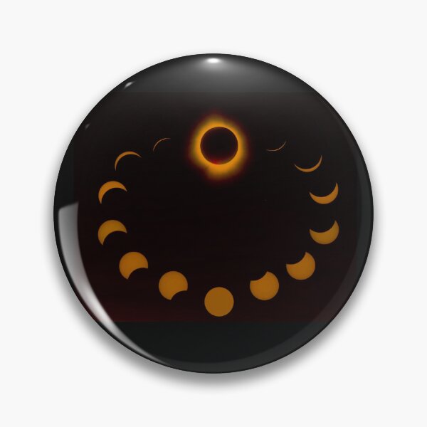 Artikelvorschau, Phasen der totalen Sonnenfinsternis entworfen und verkauft von Vermont Gifts and Art.
