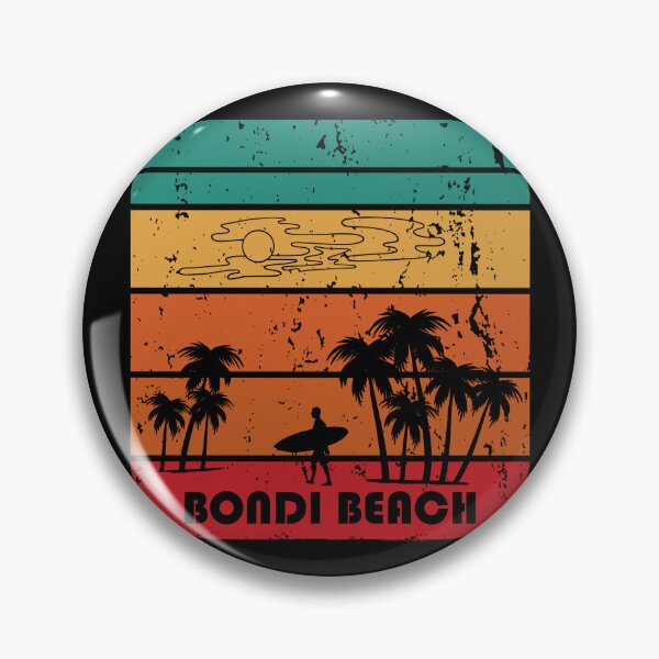 Item preview, Vintage Australia Sydney Bondi Beach retro designed and sold by Alexaltay.