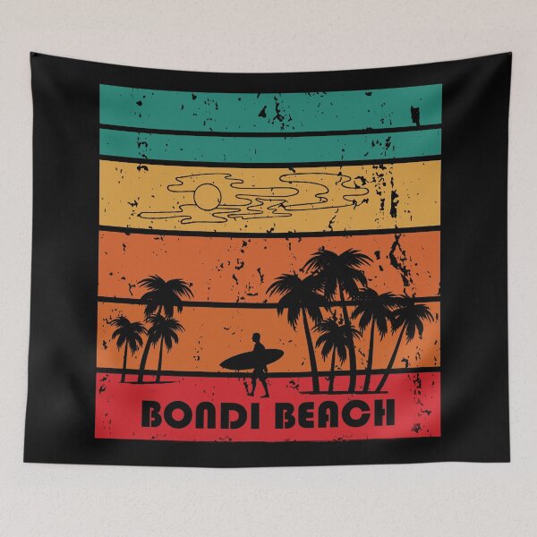 Item preview, Vintage Australia Sydney Bondi Beach retro designed and sold by Alexaltay.