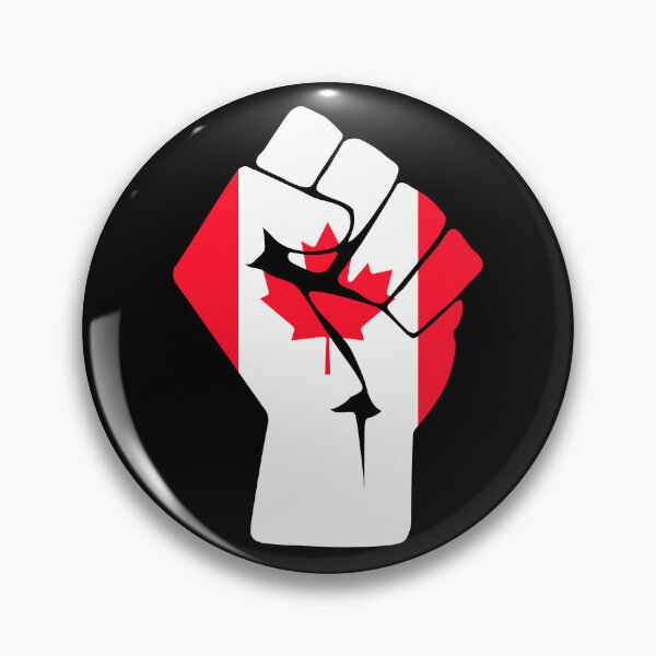 Item preview, Canadá levantó el puño de resistencia designed and sold by Leftique.