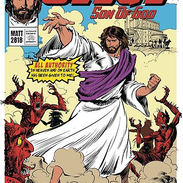 Artwork thumbnail, Jesus Son of God Comic Cover All Authority by Exalt Pictures