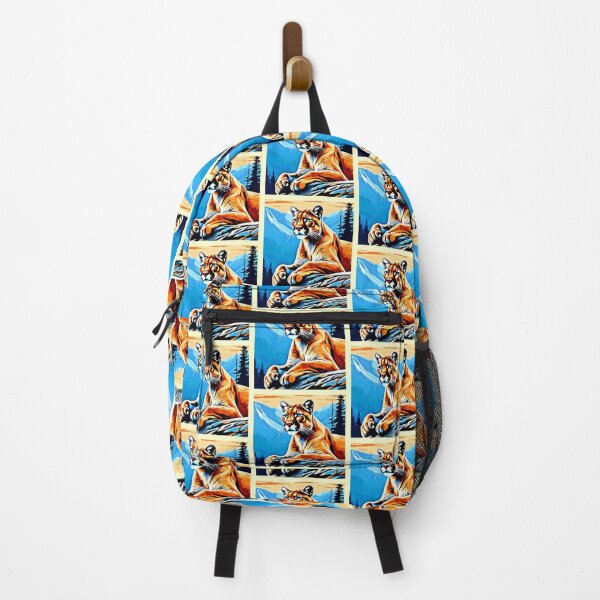 Item preview, Alpine Cougar View Design designed and sold by Health And Fitness Posts e-Store.