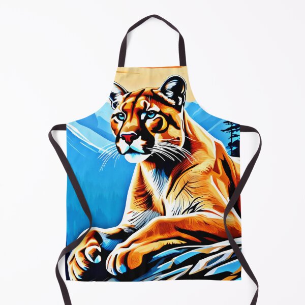 Item preview, Alpine Cougar View Design designed and sold by Health And Fitness Posts e-Store.