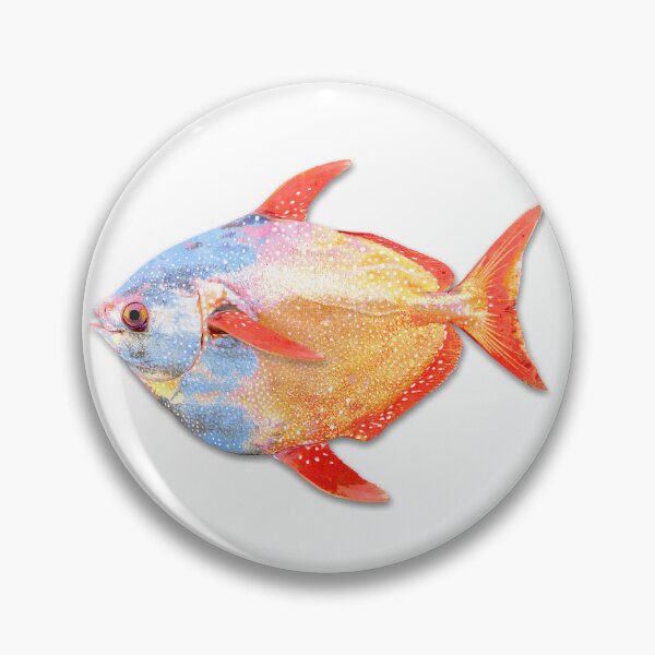 Item preview, Colorful Moonfish Fish Art designed and sold by Sharon Cummings Art.