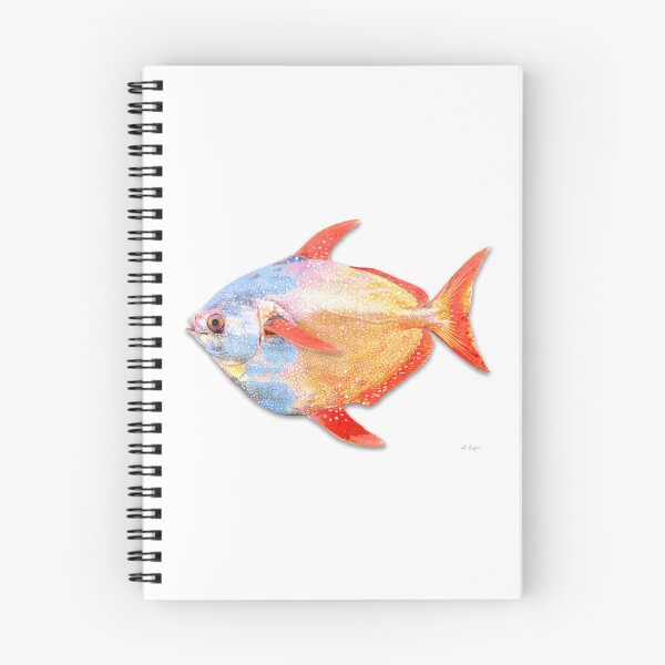 Item preview, Colorful Moonfish Fish Art designed and sold by Sharon Cummings Art.