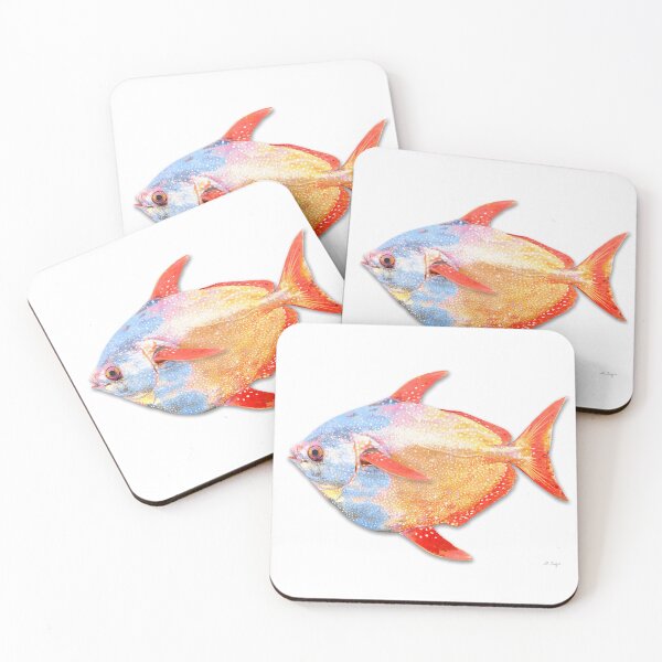 Item preview, Colorful Moonfish Fish Art designed and sold by Sharon Cummings Art.