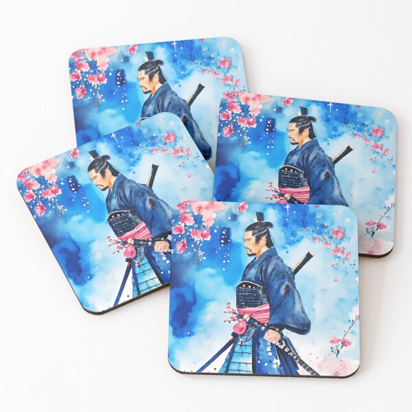 Item preview, Samurai Spirit: Watercolor  designed and sold by soulfulpalette.
