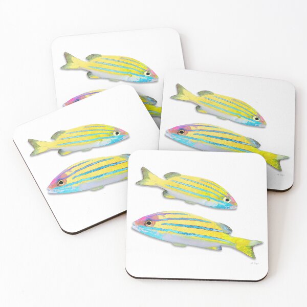 Item preview, Tropical Twins Fish Art designed and sold by Sharon Cummings Art.